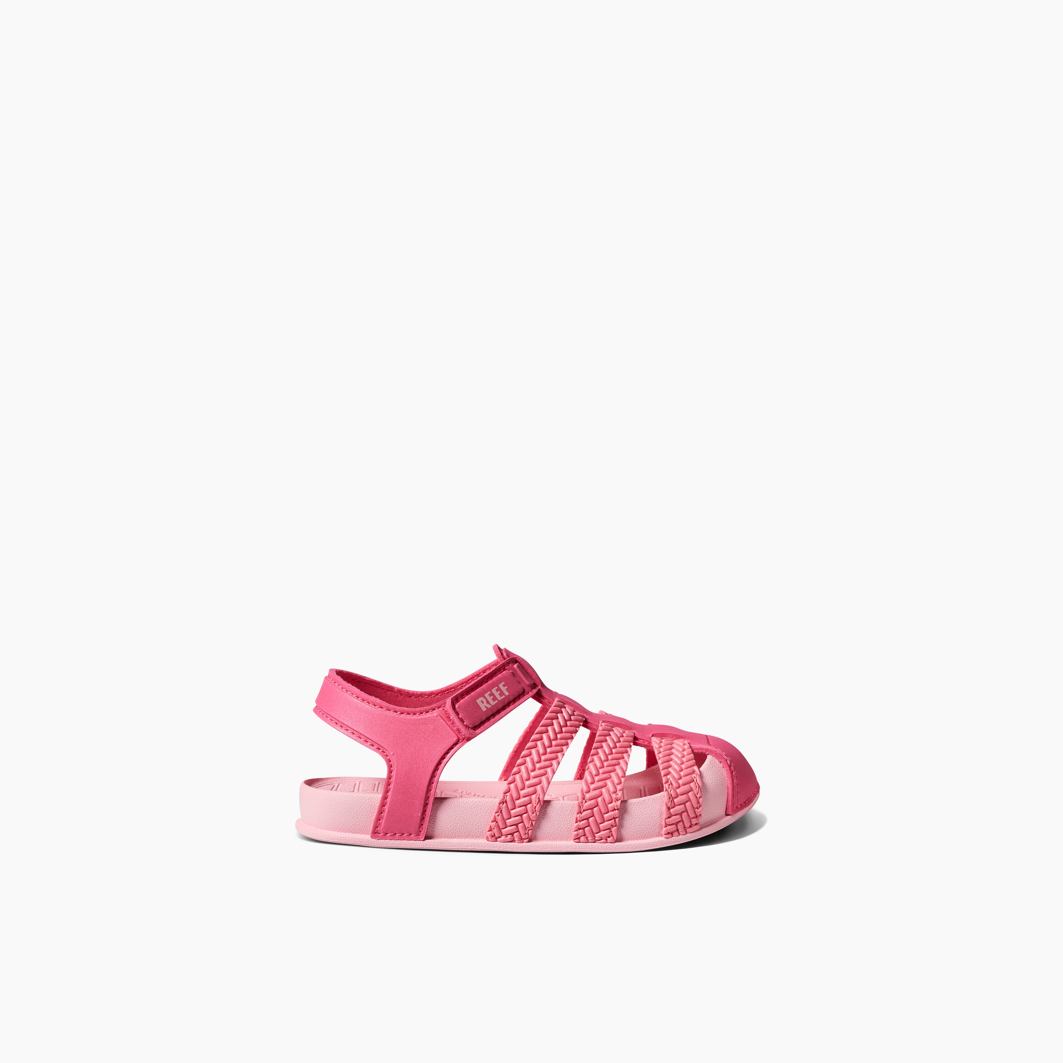 Girl's Little Water Beachy Shoes in Pink Mix side view