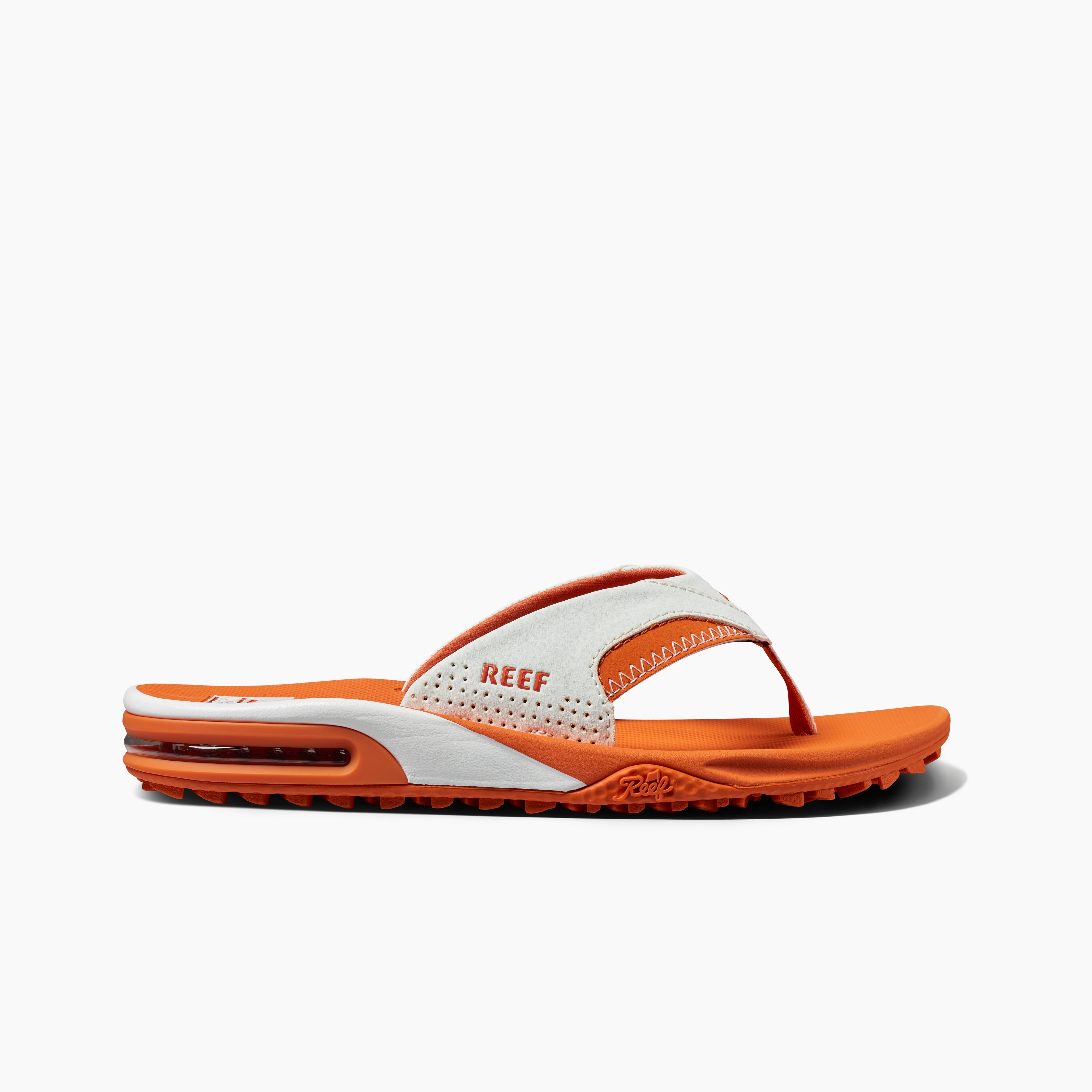 Reef Fanning Slide, navy/orange/white Reef Fanning Slide Navy/Gum Men main image 4