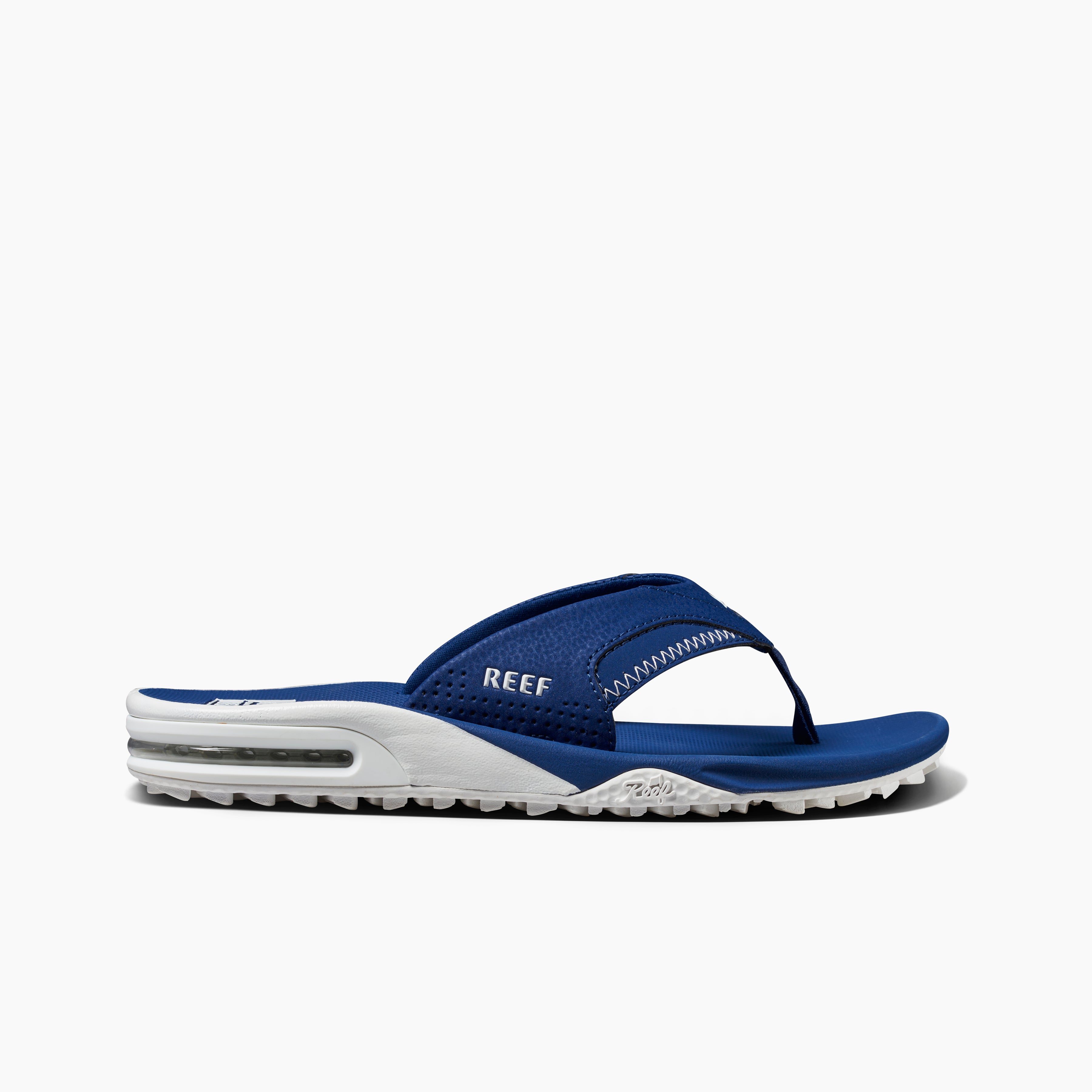 Fanning Tailgate Navy/White Men's Sandals side view