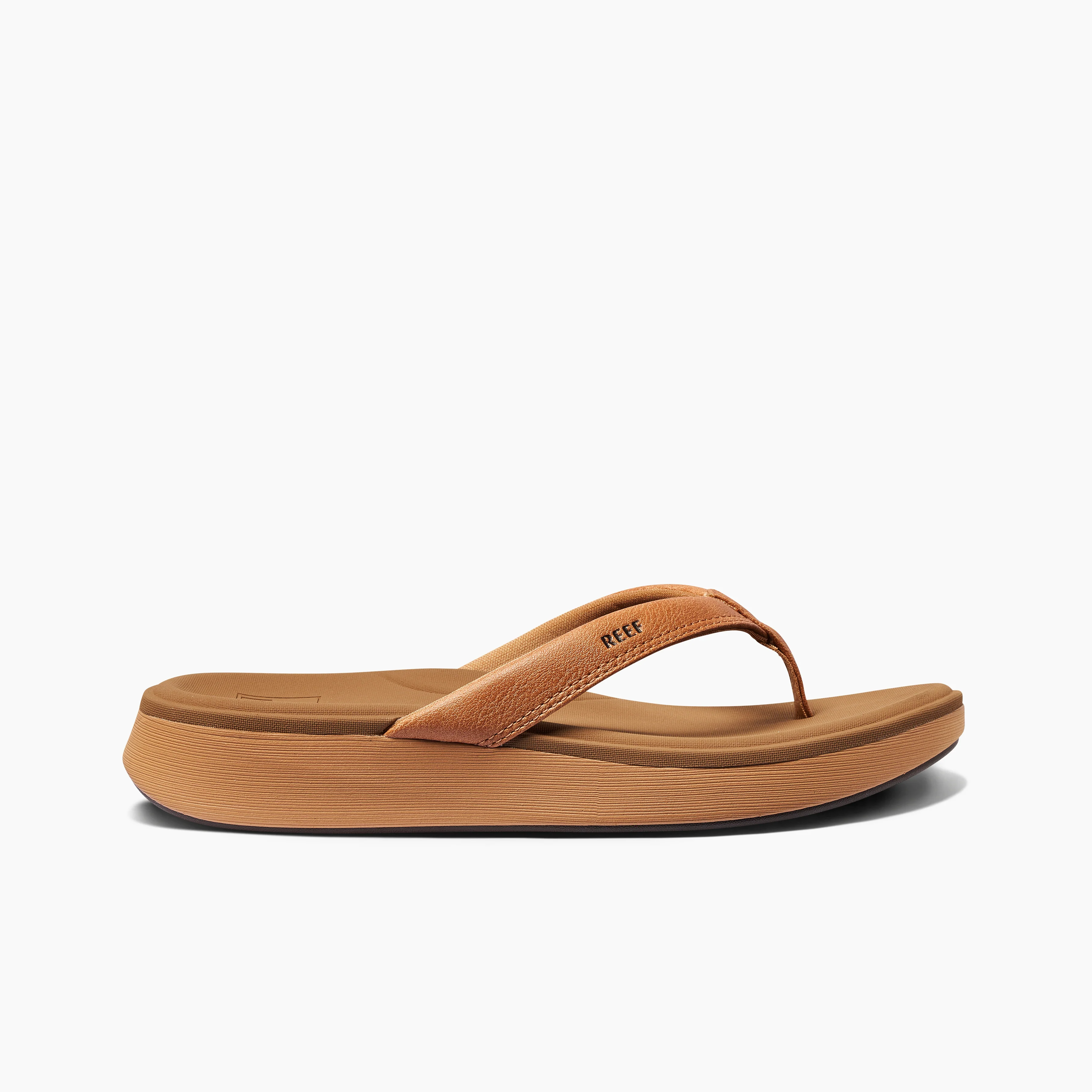 Women's Cushion Cloud Sandals in Natural side view