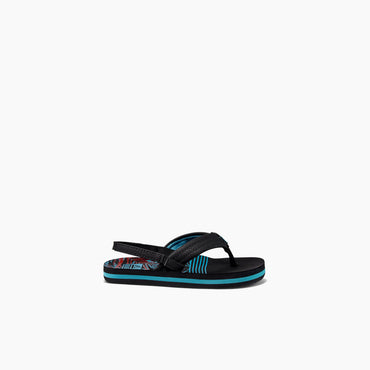 Toddler Boy's Ahi Sandals in Tropical Dream side view
