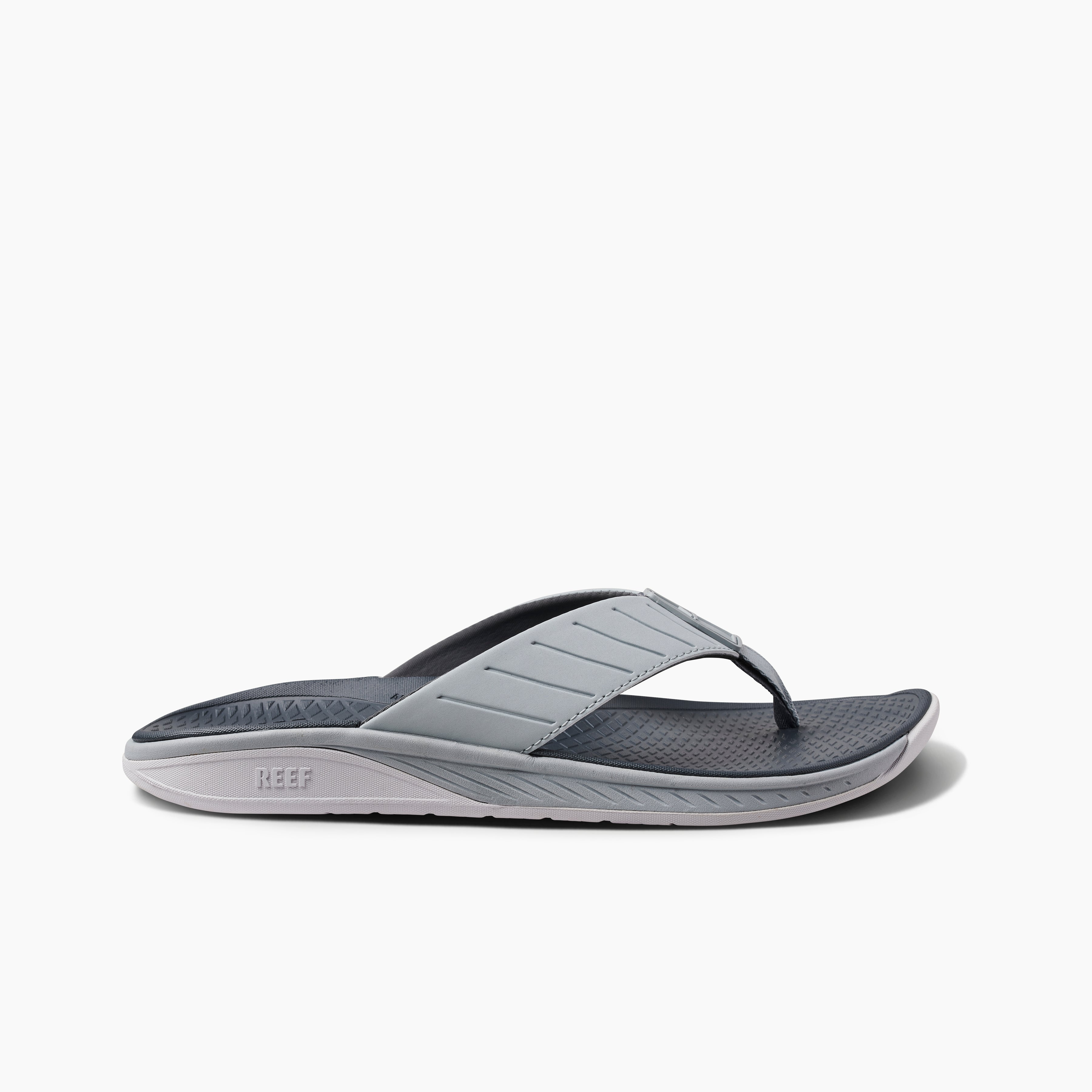 NEW Reef The Deckhand Water Friendly Flip Flops Sandals Grey Mens Size 11 NWT Amazon.com | Reef Deckhand Mens Water Friendly Flip Flop  main image 2