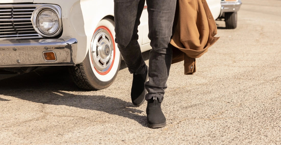 Transitioning to Fall with Leather Boots