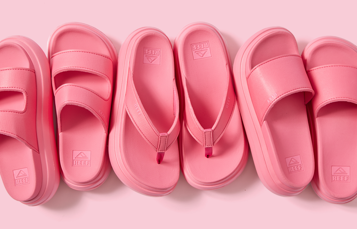 Pink Sandals & Flip Flops Collection