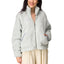 Front view of Pilot Sherpa 2.0 jacket in light gray with cozy double-sided fleece and zip-front design, from StoreRank.ai All Products.