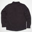 Raymond Ls Shirt showing back view in dark color, surf-inspired comfort apparel designed for beach and active lifestyles.