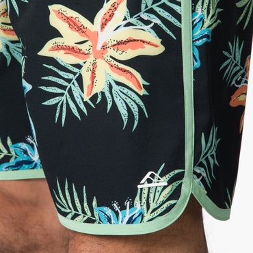 Robbie Boardshort 19" - Caviar - Down the Line 1 View