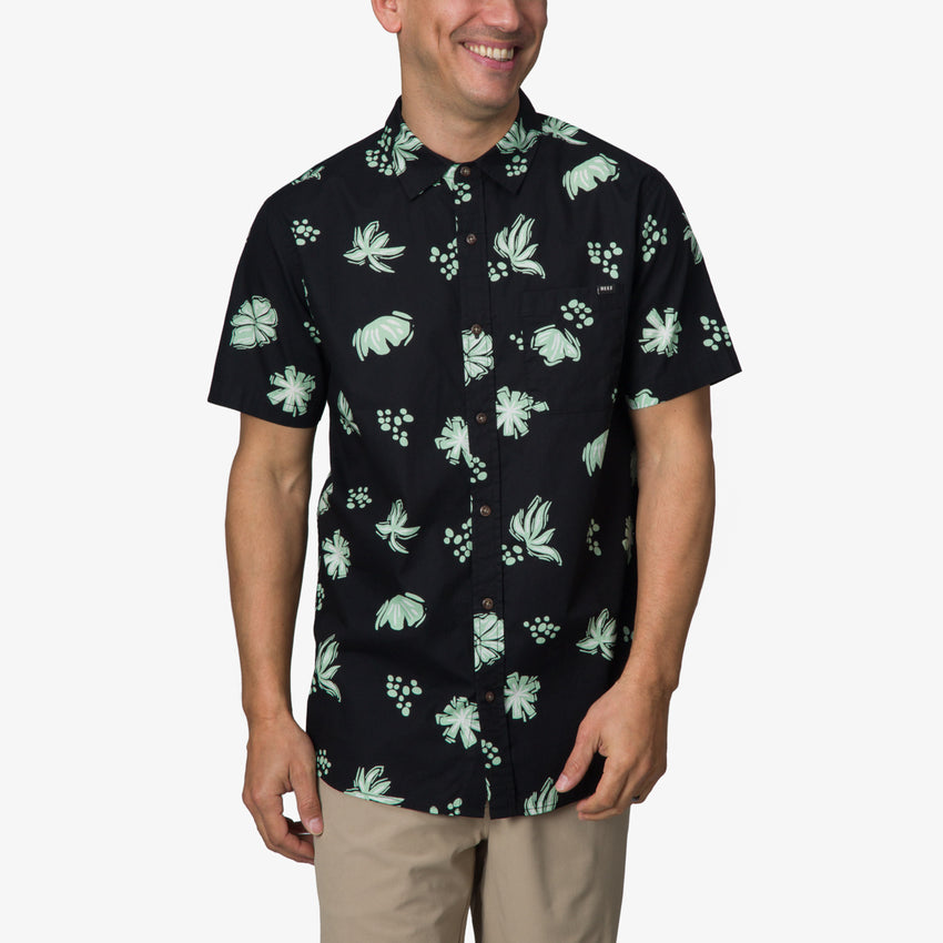 Lawson Short Sleeve Shirt - Caviar - Front View