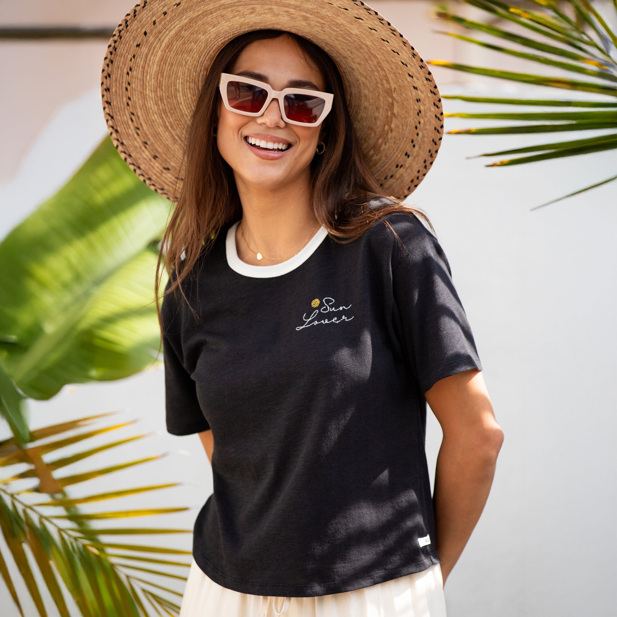 Sun Lover Ringer Tee – REEF
