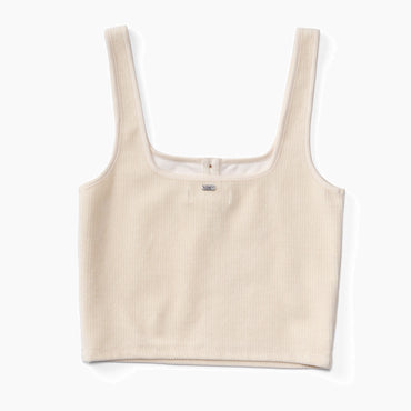 All Day Corduroy Crop Tank Top