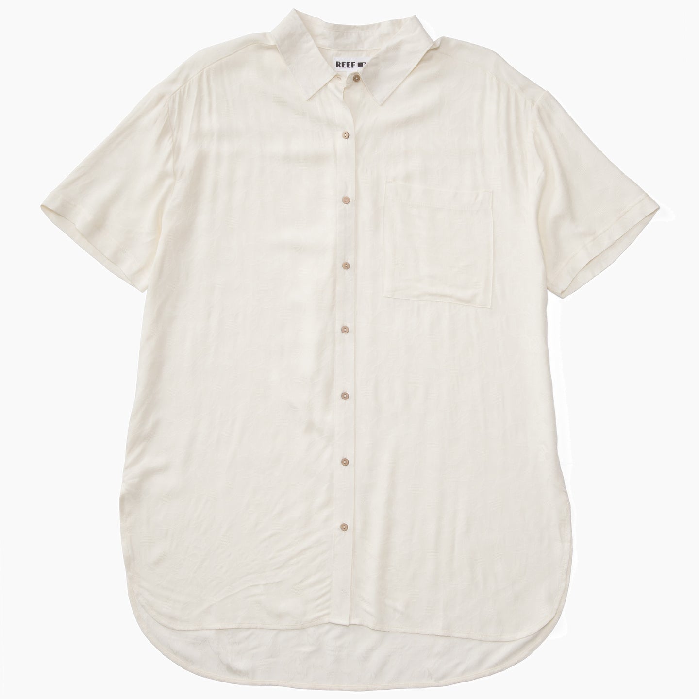 Ollie Shirt Dress - Marshmallow