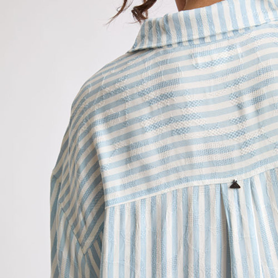 Ollie Striped Shirt Dress view 5