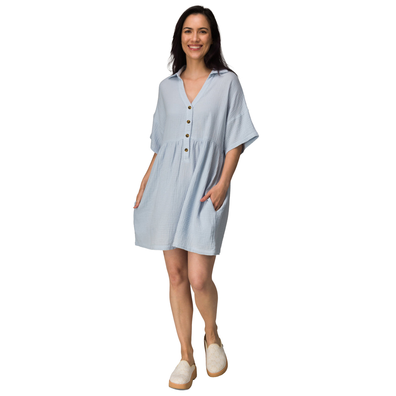 Lainey Shirt Dress view 2