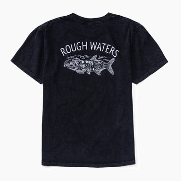 Tatted Short Sleeve T-Shirt - Caviar