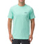 Front view of men's Wellie Too Tee in light aqua, surf-inspired comfort apparel with REEF logo on chest.