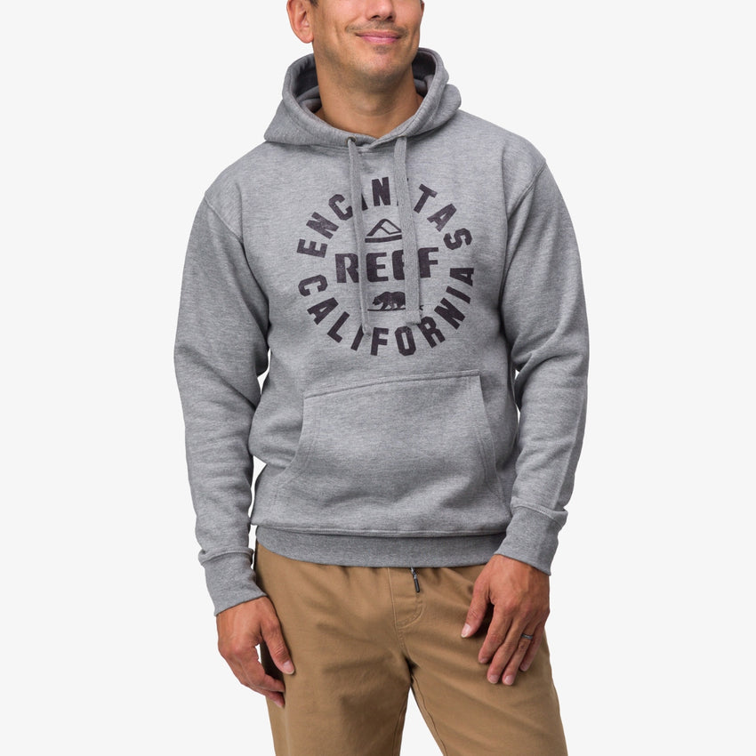 Rancho Hoodie - Carbon Heather - Front View