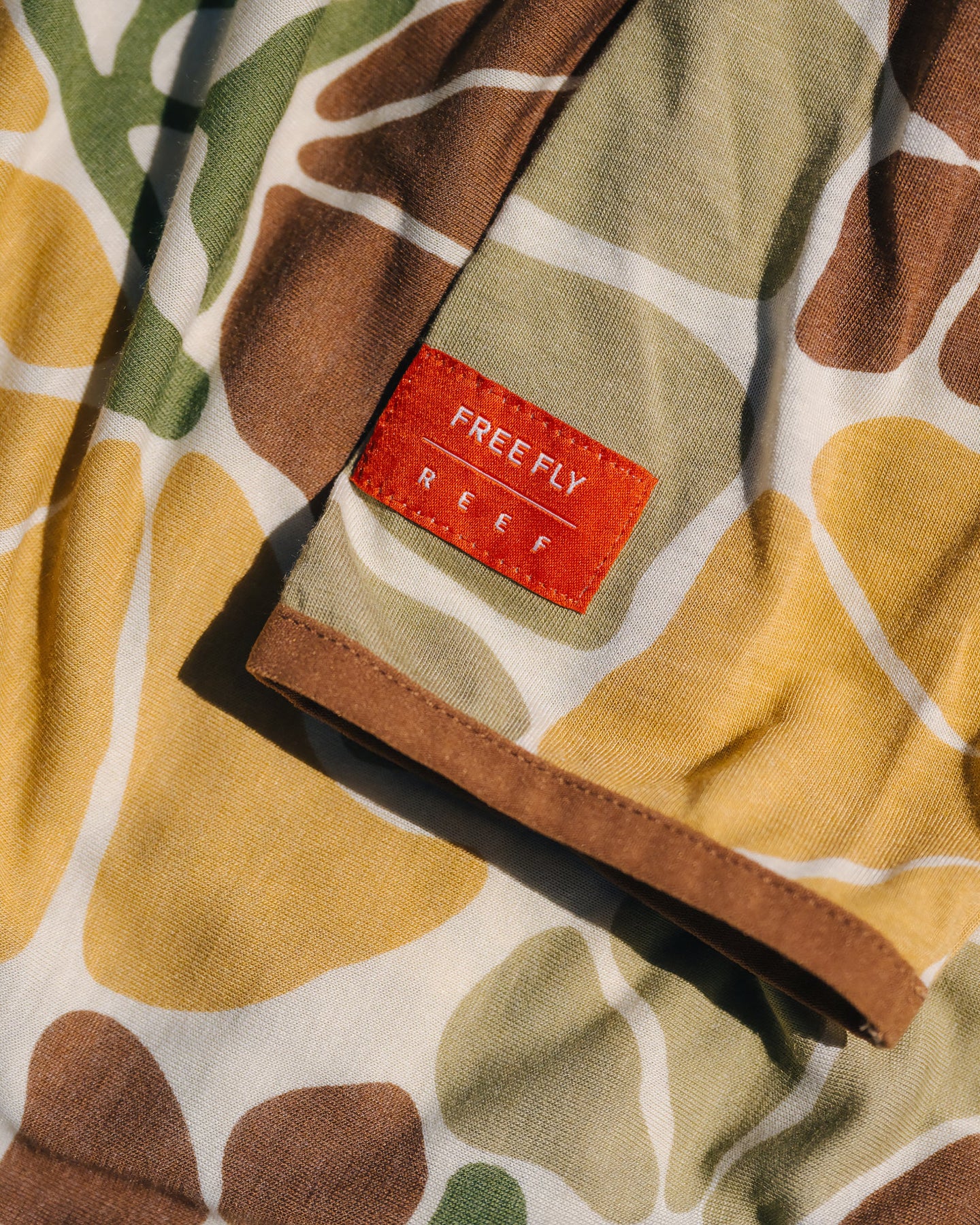 Men's Bamboo Lightweight Hoodie - Floral Camo view 4