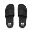 Fanning Slide - Black/Silver - Top View