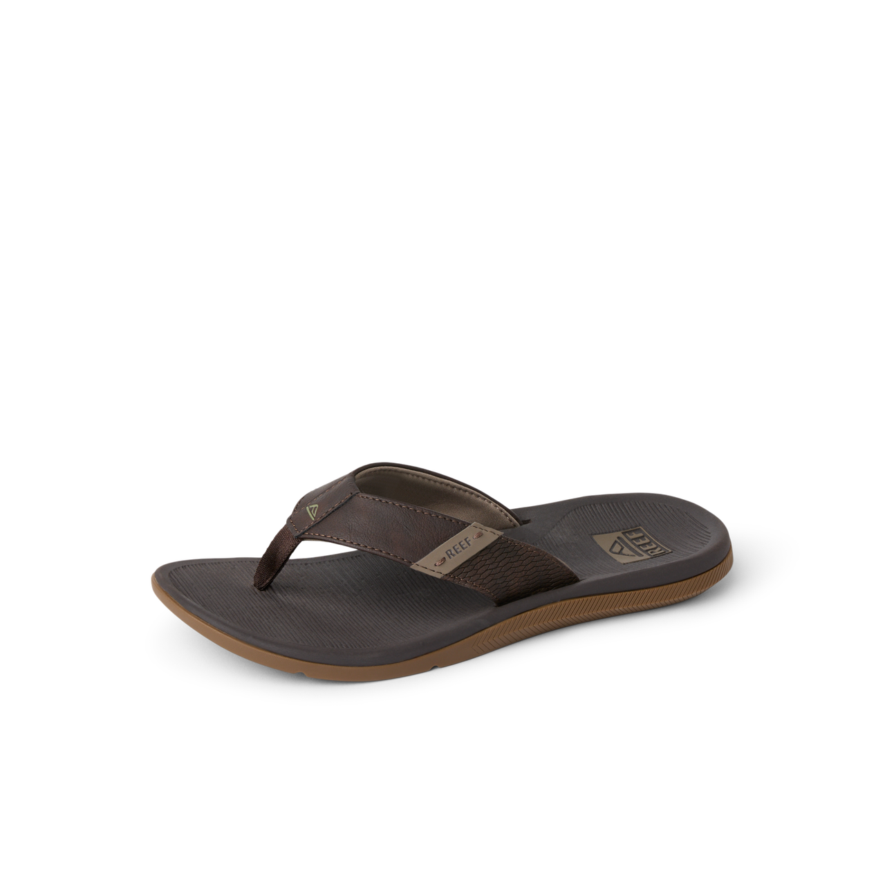 Reef Santa Ana - Brown - Left Side View