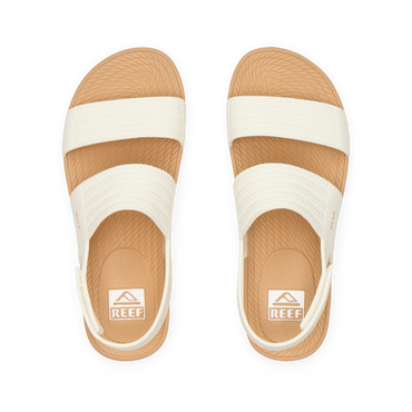 Reef Water Vista - White/Tan - Top View
