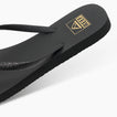 Reef Seaside - Black Glitter - Down the Line 2 View