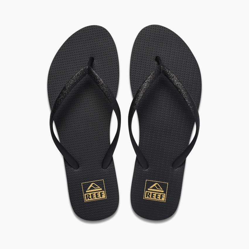 Reef Seaside - Black Glitter - Main View
