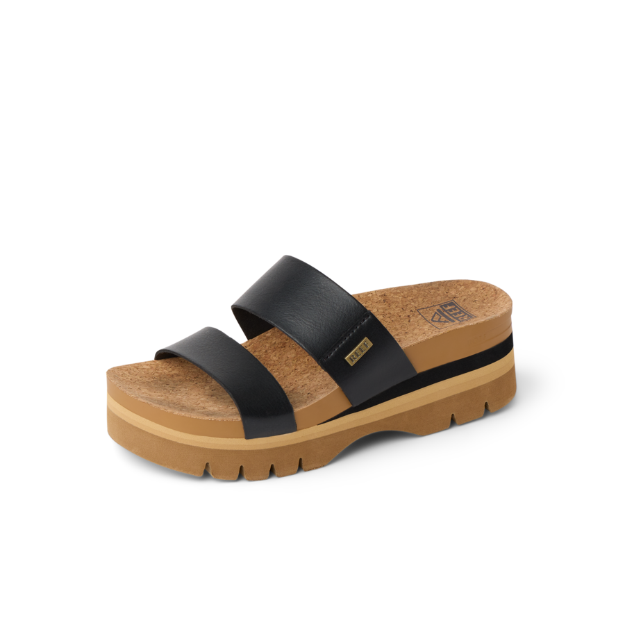 Cushion Vista Higher - Black - Left Side View