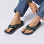 Fanning men's surf-inspired sandals facing forward, showing top and side with cushioned straps and arch support.