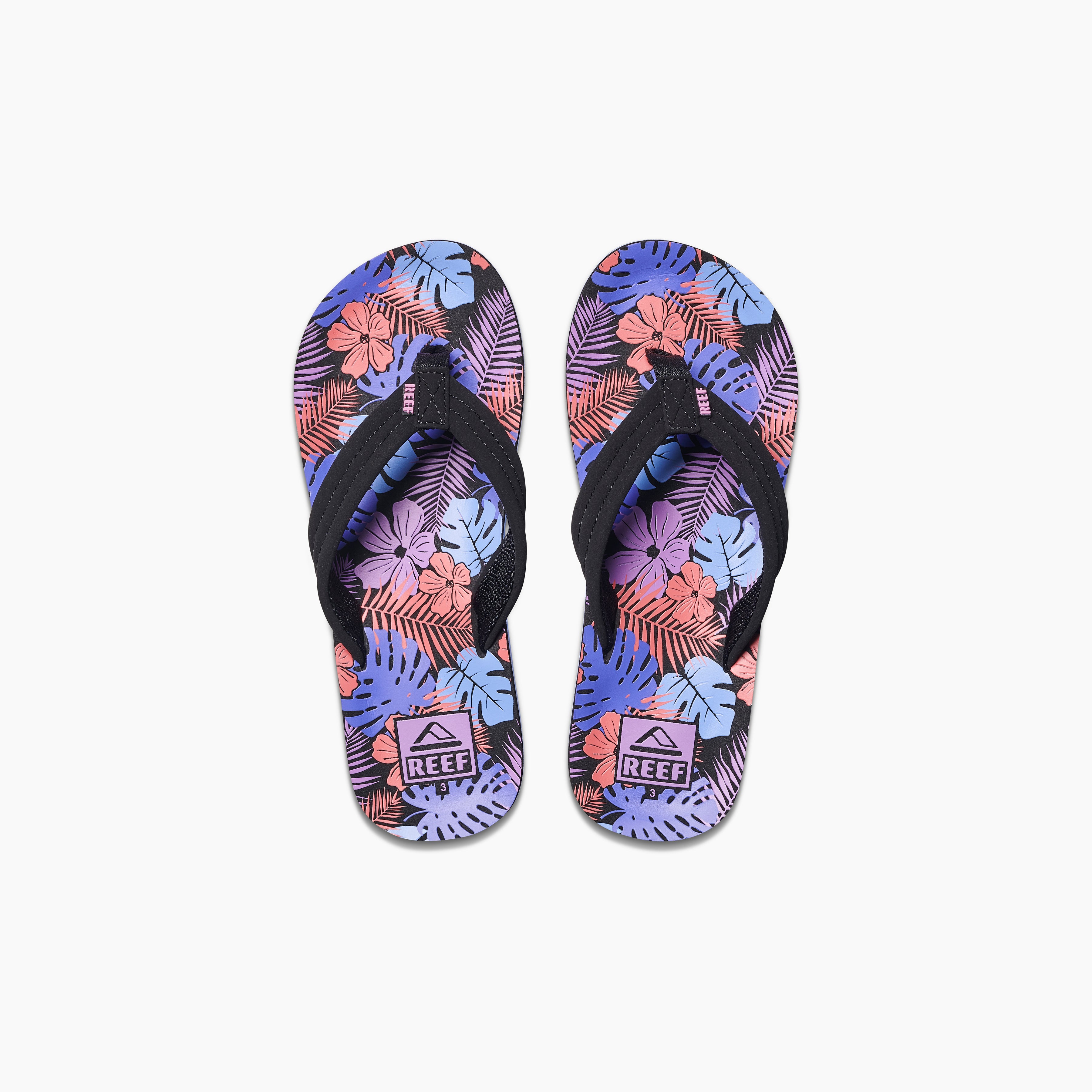 Girl's Kids Ahi Sandals in Purple Fronds | REEF®