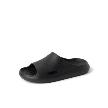 Kids Rio Slide - Black - Left Side View