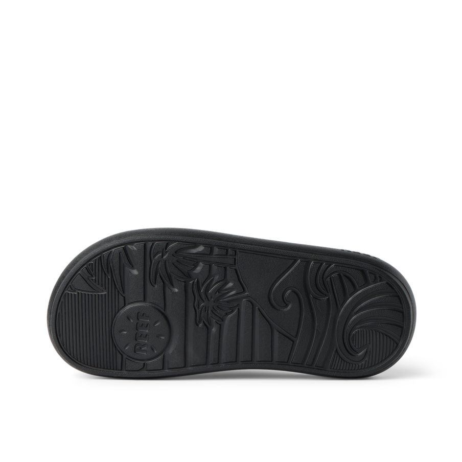 Pb Kids Rio Design Boy's Kids Rio Slides in Black | REEF®