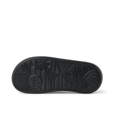 Kids Rio Slide - Black - Underside View