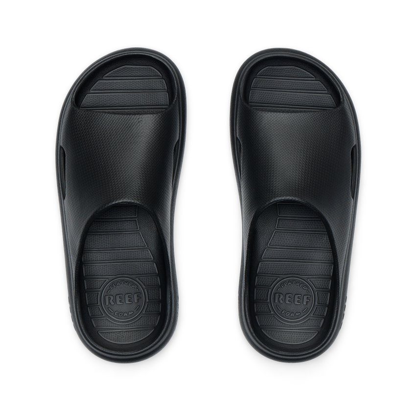 Pb Kids Rio Design Boy's Kids Rio Slides in Black | REEF®