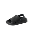 Little Rio Slide - Black - Left Side View
