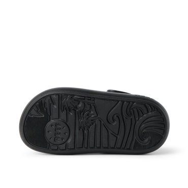 Little Rio Slide - Black - Underside View