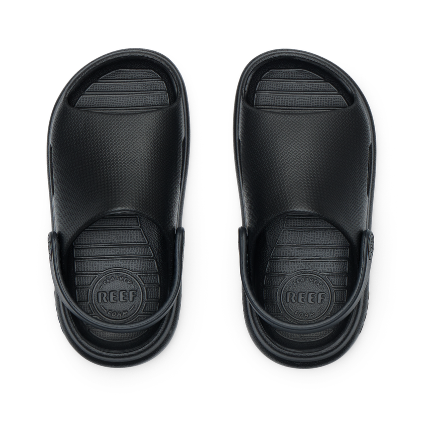 Little Rio Slide - Black - Top View