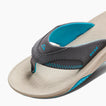 Kids Fanning - Grey/Aqua/Oak - Down the Line 1 View