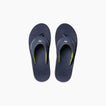 Kids Fanning - Lime/Navy - Top View