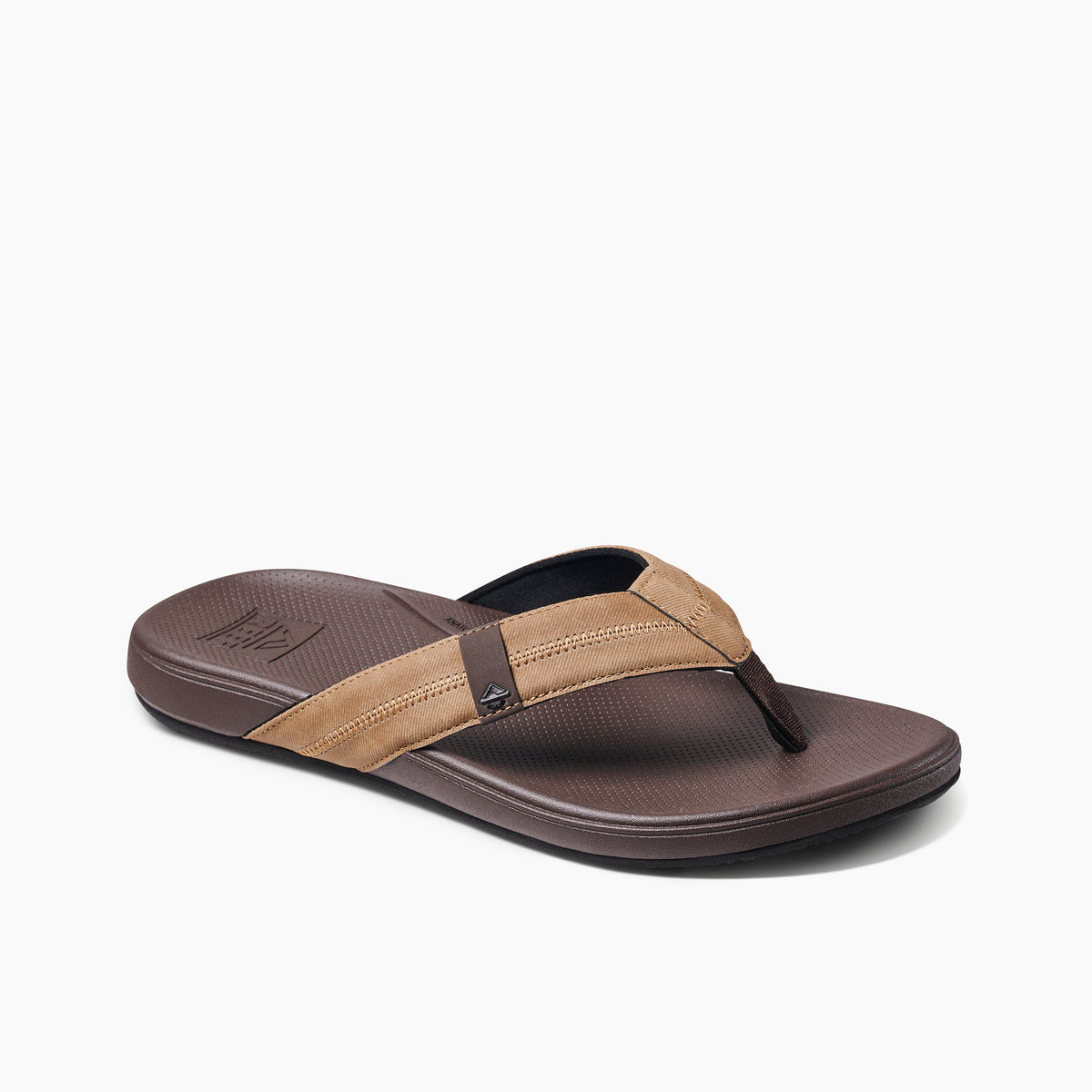 Reef Brown Leather Sandals Mens 13 Cushion Phantom LE Summer Thong Flip Flops REEF CUSHION Phantom 2.0 LE Flip Flop Brwn Black – Flipflops  main image 2