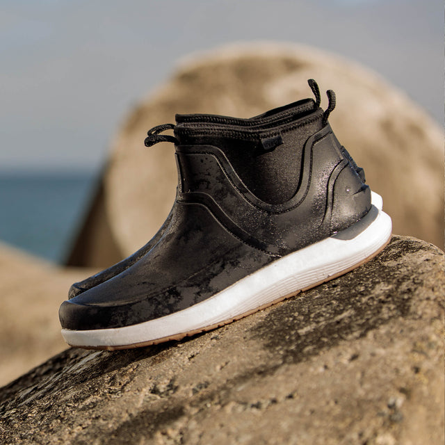 Men's Swellsole Scallywag Boots in Black/White/Gum | REEF®
