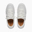 Lay Day Seas - White Leather - Top View