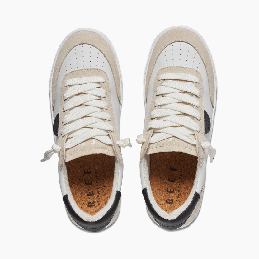 Women's Lay Day Seas Shoes in White Black Lese | REEF®