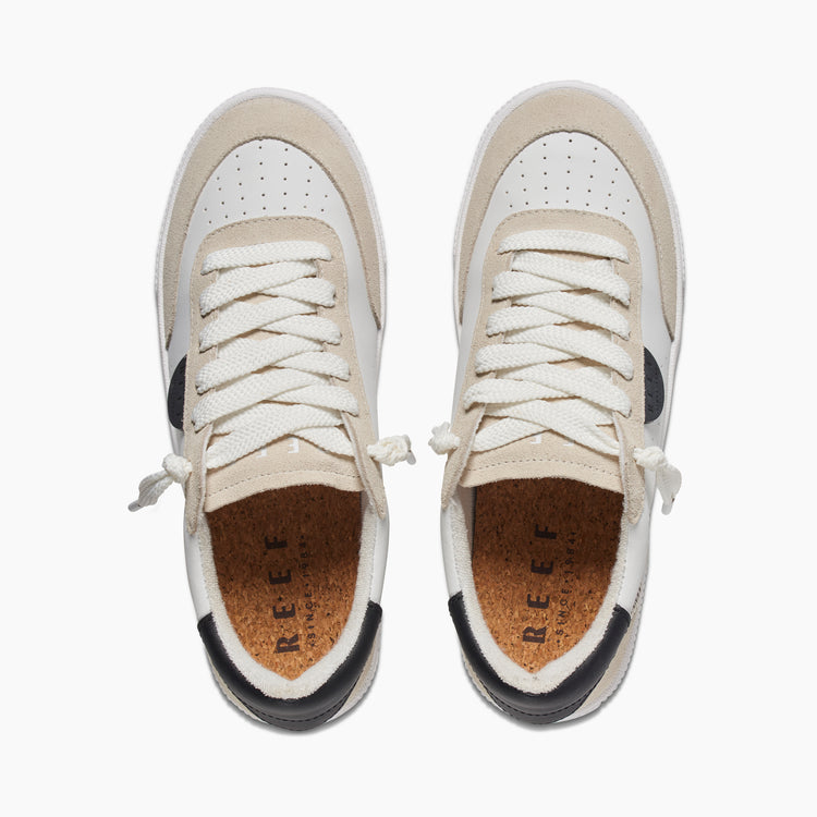 Women's Lay Day Seas Shoes in White Black Lese | REEF®