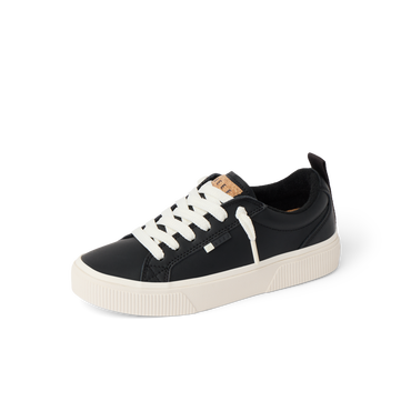 Lay Day Dawn - Black Leather - Left Side View