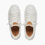 Lay Day Dawn - White Leather - Top View
