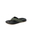 Cushion Phantom 2.0 men's olive sandal facing left, showing top and side with arch support and soft cushioning.