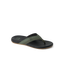 Cushion Phantom 2.0 men's sandal angled left, olive straps, black footbed, with anatomical arch support and cushioning.