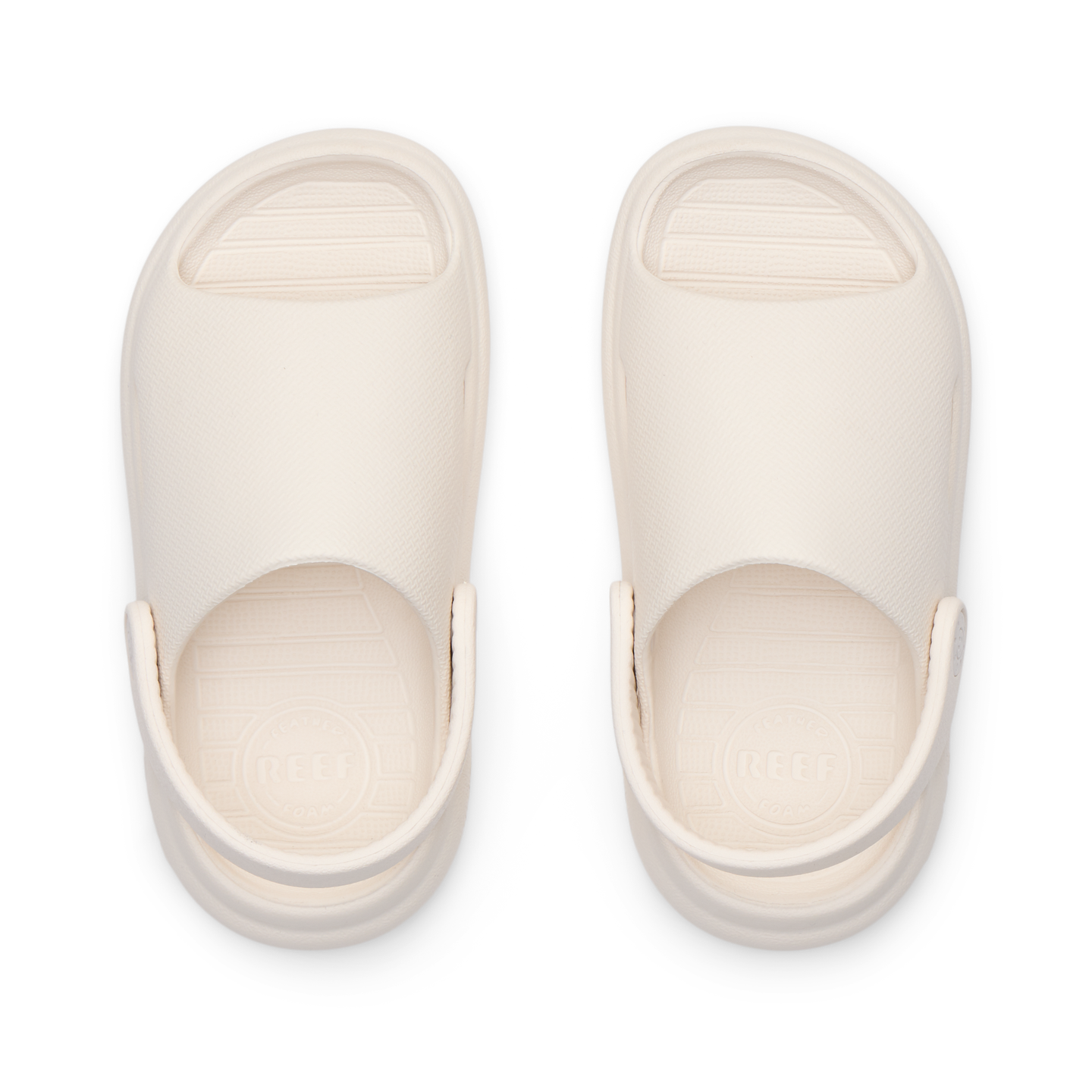 Little Rio Slide - Whisper White - Top View