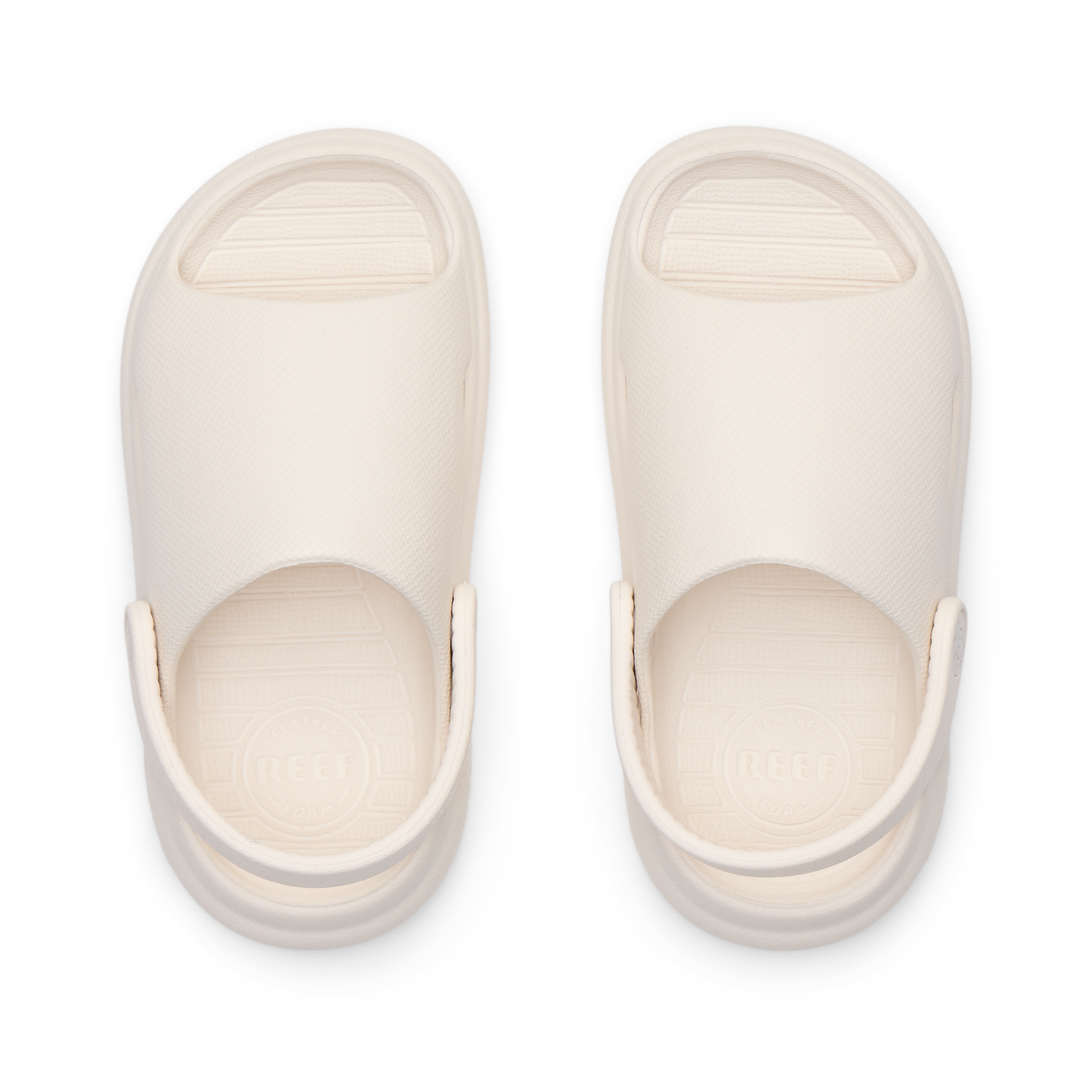 Little Rio Slide - Whisper White - Top View