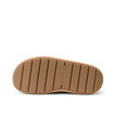 Weekend Low Brooke outsole facing right, close up of textured brown sole with durable tread and cushioned comfort support